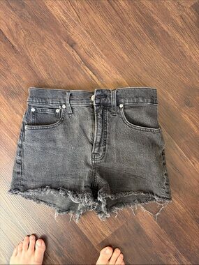 Madewell jeans Short  high waisted size 27 black
